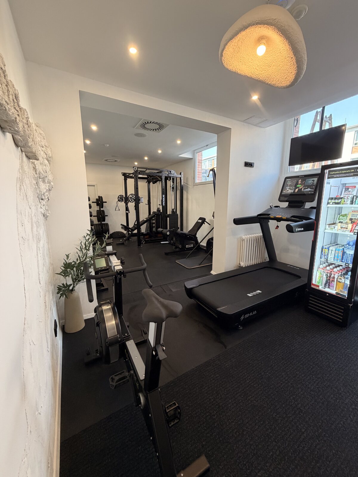 Posilovací zóna LegendsGym Private Zlín s funkčním trenažérem